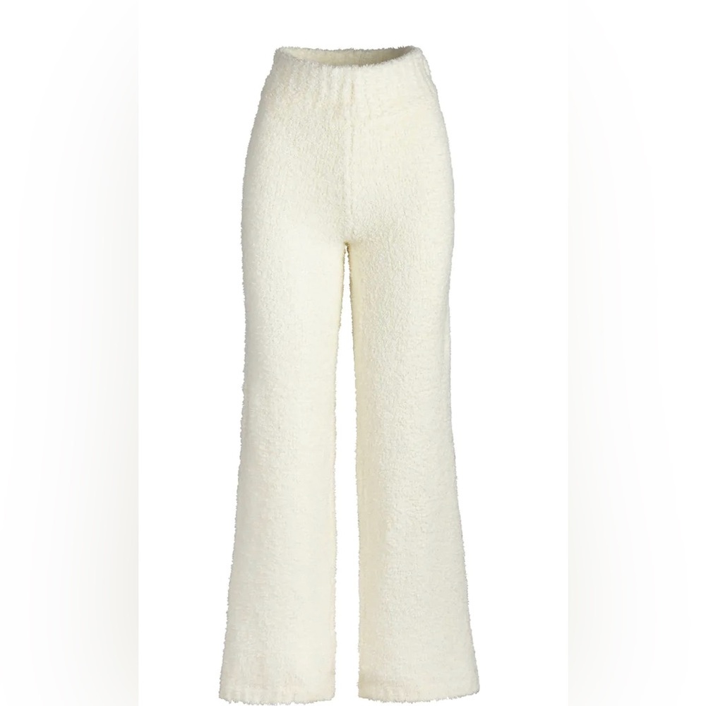 *RARE* SKIMS COZY KNIT PANT IN BONE SIZE S/M